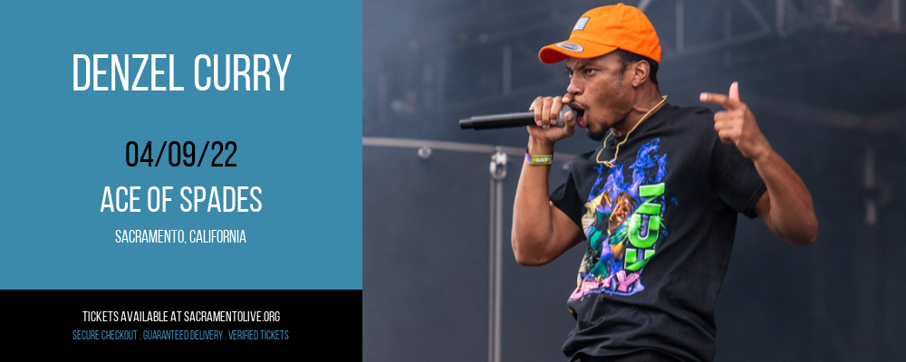 Denzel Curry at Ace of Spades tickets Denzel Curry at Ace of Spades