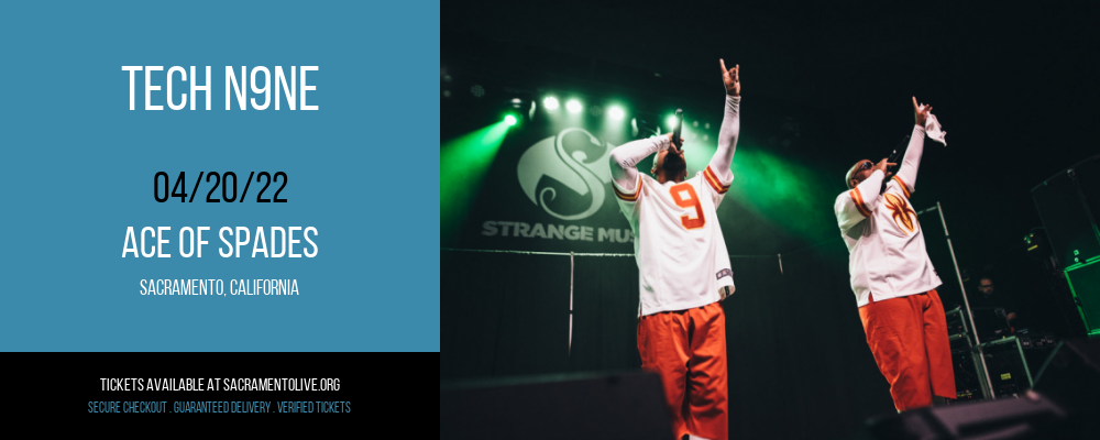 Tech N9ne at Ace of Spades tickets Tech N9ne at Ace of Spades