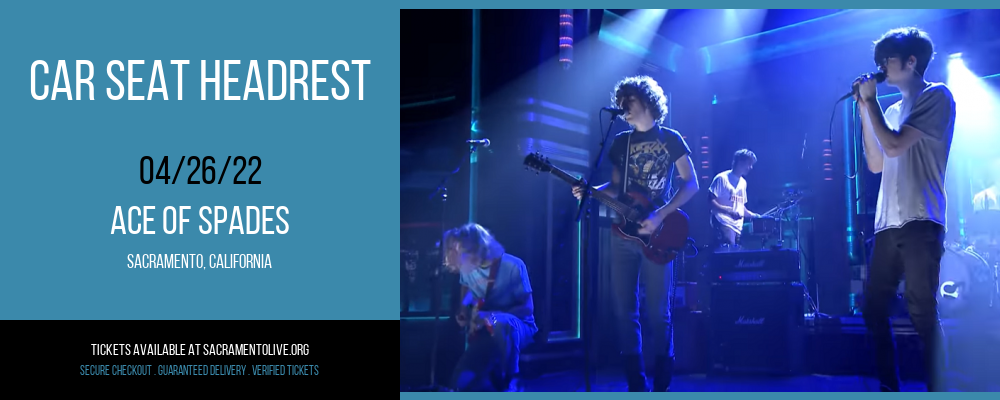 Car Seat Headrest at Ace of Spades tickets Car Seat Headrest at Ace of Spades