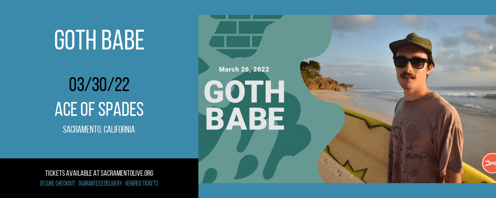 Goth Babe at Ace of Spades tickets Goth Babe at Ace of Spades