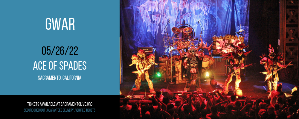 GWAR at Ace of Spades tickets GWAR at Ace of Spades