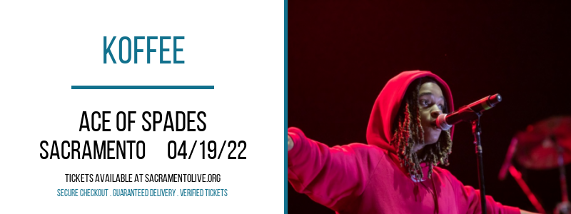 Koffee at Ace of Spades tickets Koffee at Ace of Spades
