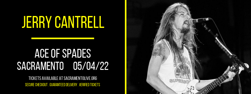 Jerry Cantrell at Ace of Spades tickets Jerry Cantrell at Ace of Spades