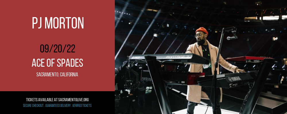 PJ Morton at Ace of Spades tickets PJ Morton at Ace of Spades