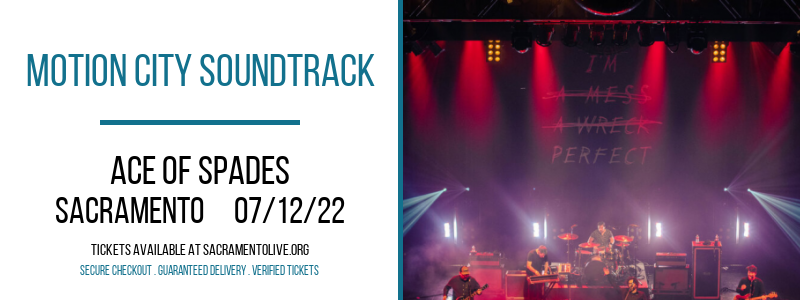 Motion City Soundtrack at Ace of Spades tickets Motion City Soundtrack at Ace of Spades