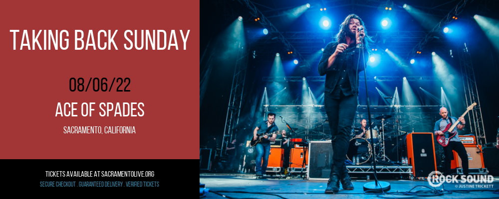 Taking Back Sunday at Ace of Spades tickets Taking Back Sunday at Ace of Spades
