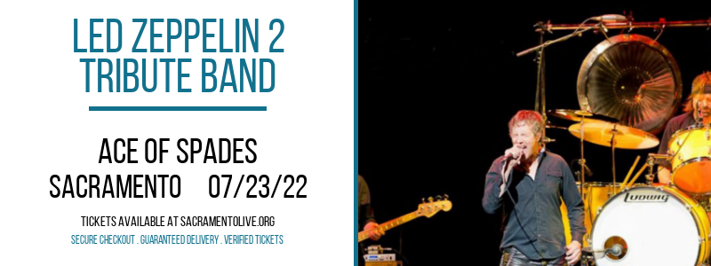 Led Zeppelin 2 - Tribute Band at Ace of Spades tickets Led Zeppelin 2 - Tribute Band at Ace of Spades