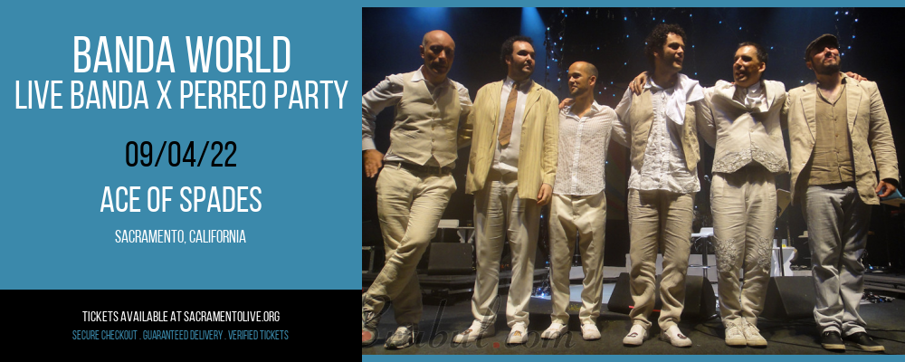Banda World - Live Banda X Perreo Party at Ace of Spades tickets Banda World - Live Banda X Perreo Party at Ace of Spades