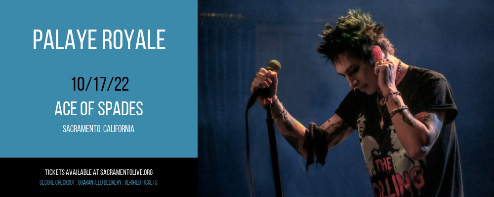 Palaye Royale at Ace of Spades tickets Palaye Royale at Ace of Spades