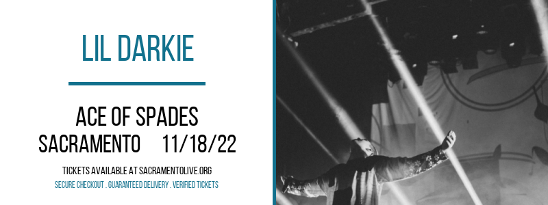 Lil Darkie at Ace of Spades tickets Lil Darkie at Ace of Spades