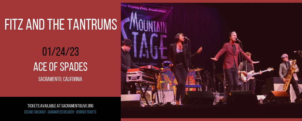 Fitz and The Tantrums at Ace of Spades tickets Fitz and The Tantrums at Ace of Spades