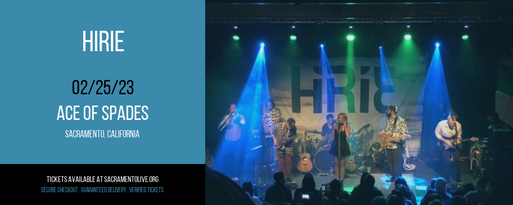 Hirie at Ace of Spades tickets Hirie at Ace of Spades