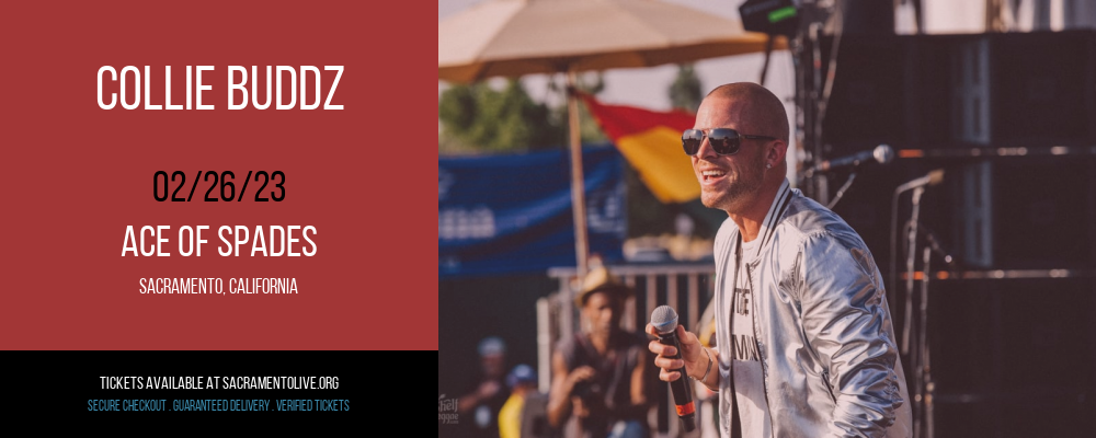 Collie Buddz at Ace of Spades tickets Collie Buddz at Ace of Spades