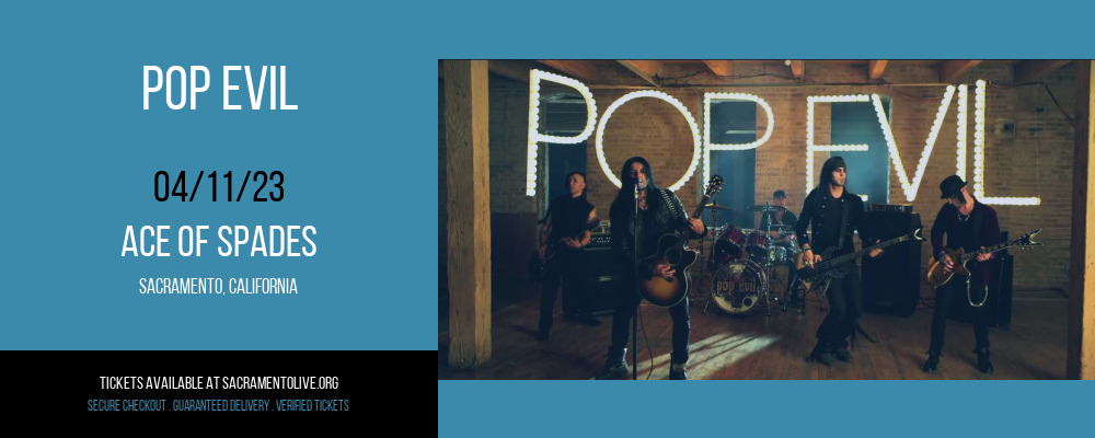Pop Evil at Ace of Spades tickets Pop Evil at Ace of Spades