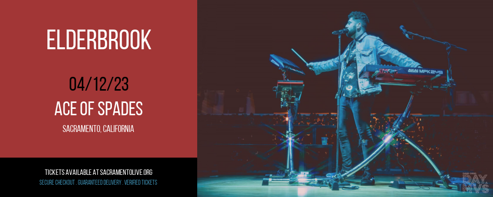 Elderbrook at Ace of Spades tickets Elderbrook at Ace of Spades