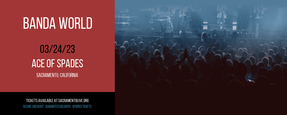 Banda World at Ace of Spades tickets Banda World at Ace of Spades