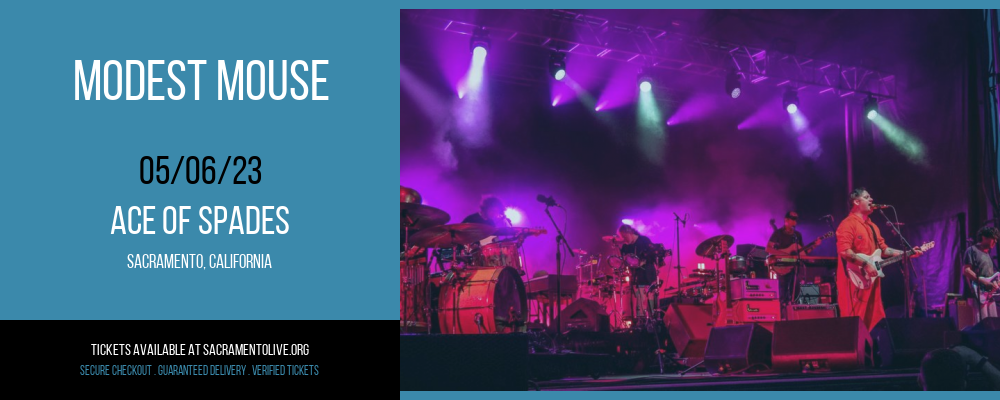 Modest Mouse at Ace of Spades tickets Modest Mouse at Ace of Spades