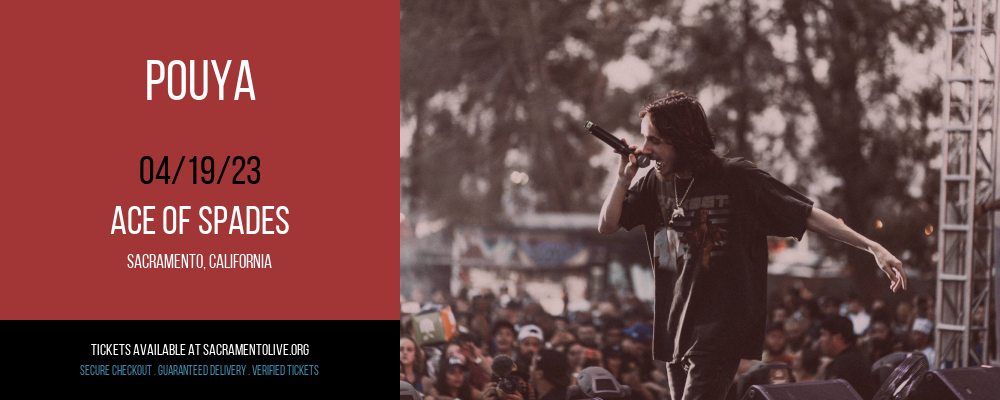 Pouya at Ace of Spades tickets Pouya at Ace of Spades