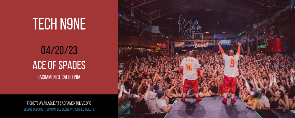 Tech N9ne at Ace of Spades tickets Tech N9ne at Ace of Spades