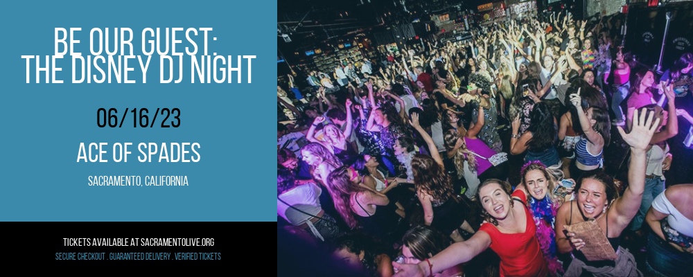 Be Our Guest: The Disney DJ Night at Ace of Spades tickets Be Our Guest: The Disney DJ Night at Ace of Spades