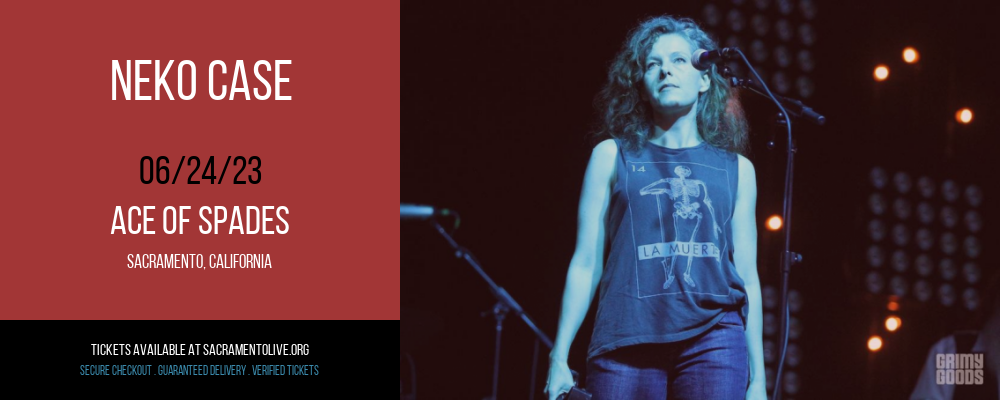 Neko Case at Ace of Spades tickets Neko Case at Ace of Spades