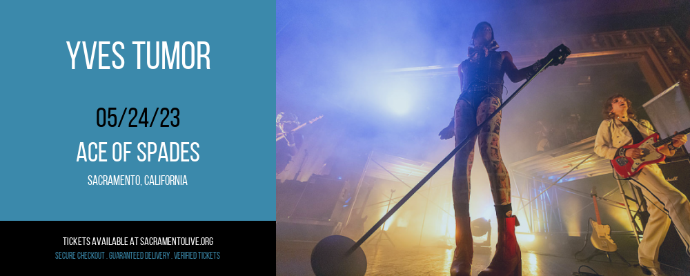 Yves Tumor at Ace of Spades tickets Yves Tumor at Ace of Spades