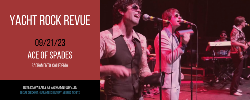 Yacht Rock Revue at Ace of Spades tickets Yacht Rock Revue at Ace of Spades