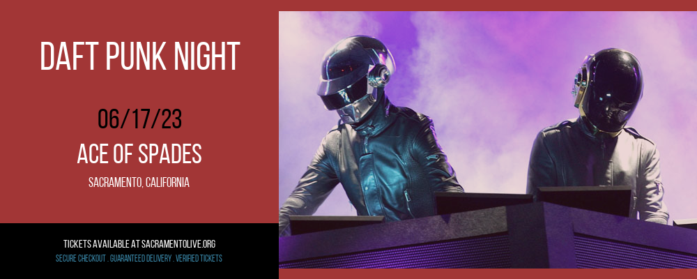 Daft Punk Night at Ace of Spades tickets Daft Punk Night at Ace of Spades