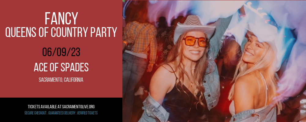 Fancy - Queens of Country Party at Ace of Spades tickets Fancy - Queens of Country Party at Ace of Spades