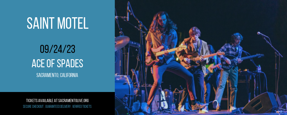 Saint Motel at Ace of Spades tickets Saint Motel at Ace of Spades