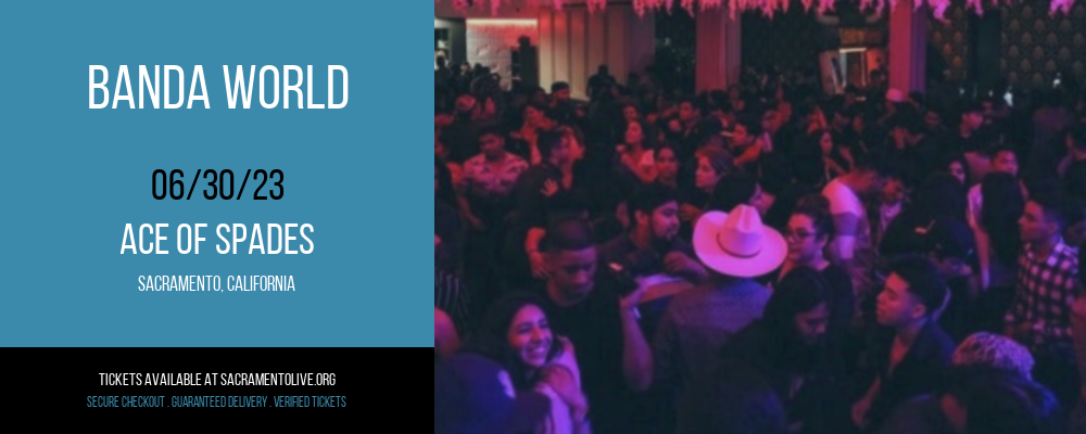 Banda World at Ace of Spades tickets Banda World at Ace of Spades