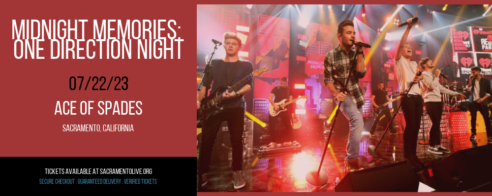 Midnight Memories: One Direction Night at Ace of Spades
