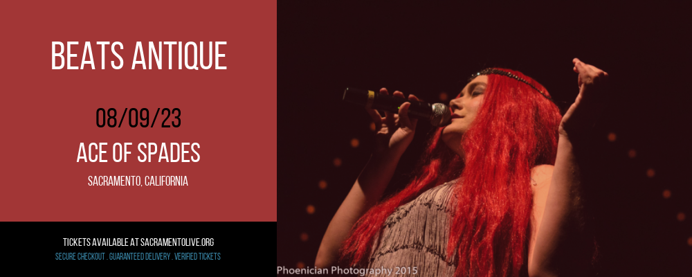 Beats Antique at Ace of Spades tickets Beats Antique at Ace of Spades
