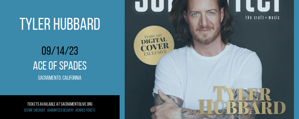 Tyler Hubbard at Ace of Spades tickets Tyler Hubbard at Ace of Spades