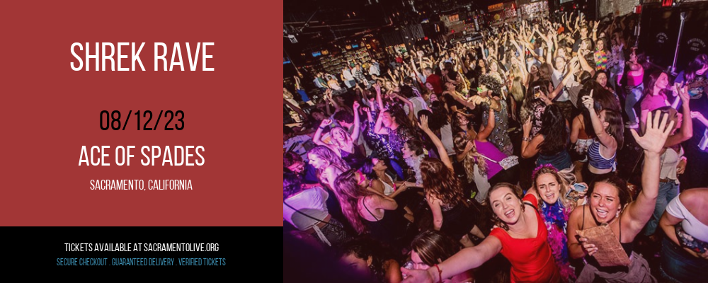 Shrek Rave at Ace of Spades tickets Shrek Rave at Ace of Spades