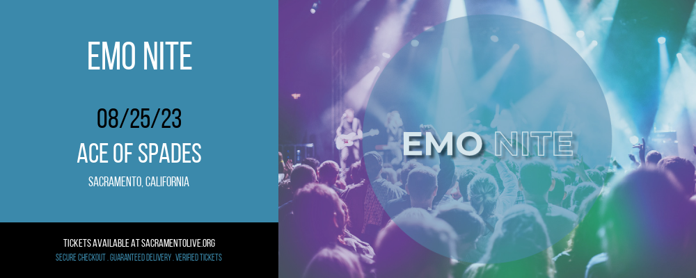 Emo Nite at Ace of Spades tickets Emo Nite at Ace of Spades