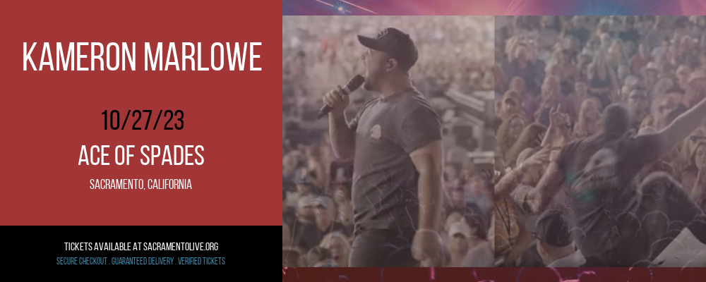 Kameron Marlowe at Ace of Spades