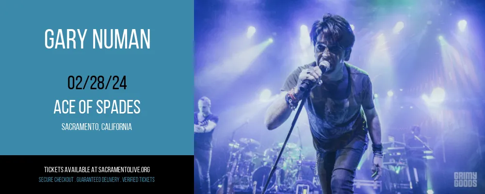 Gary Numan at Ace of Spades