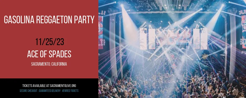 Gasolina Reggaeton Party at Ace of Spades