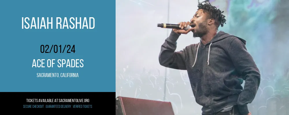 Isaiah Rashad at Ace of Spades