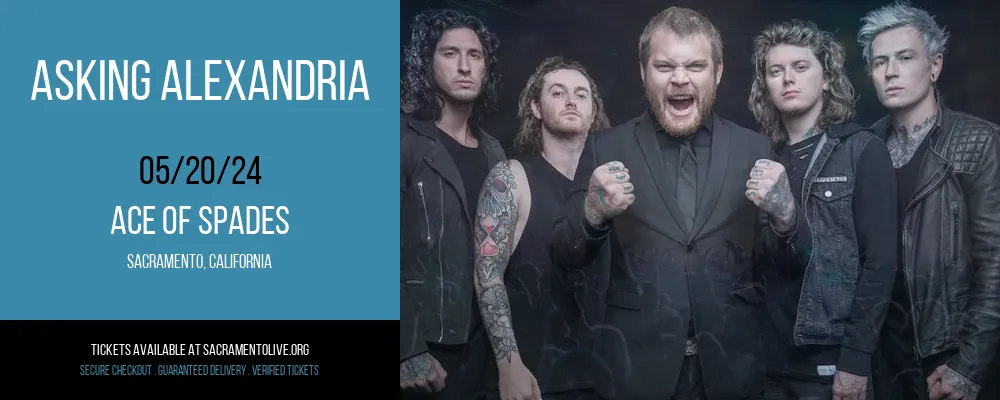 Asking Alexandria at Ace of Spades