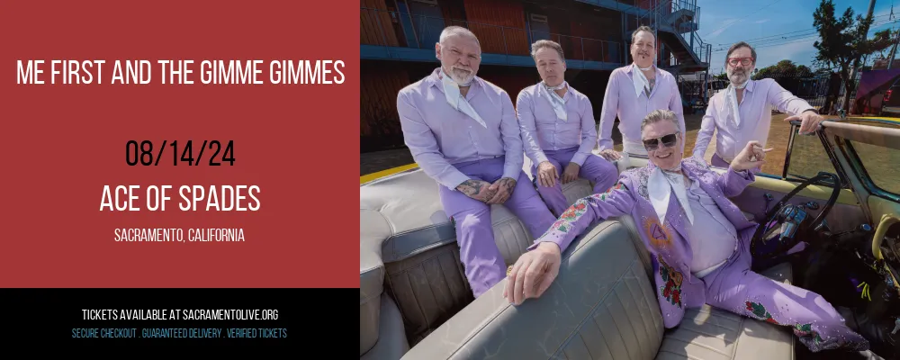 Me First And The Gimme Gimmes at Ace of Spades