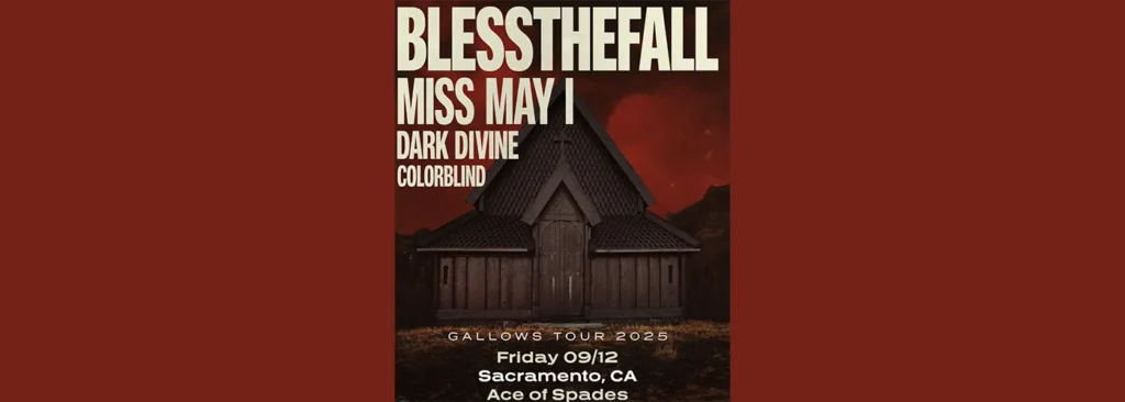 Blessthefall at Ace of Spades
