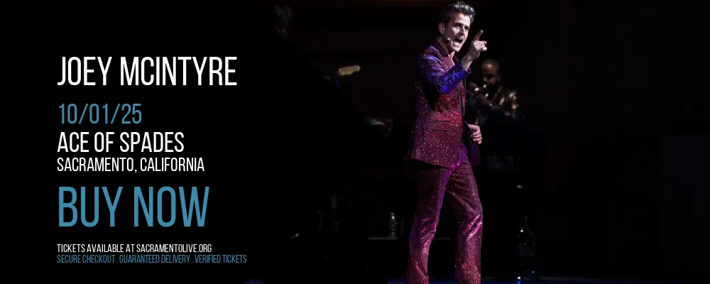 Joey McIntyre at Ace of Spades