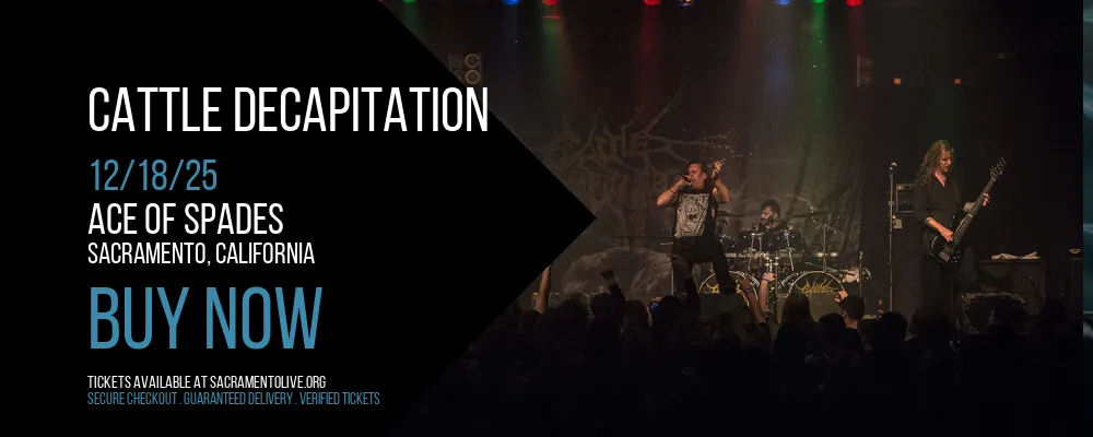 Cattle Decapitation at Ace of Spades