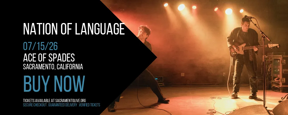 Nation of Language at Ace of Spades